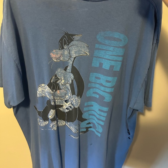 90’s Looney Tunes Tweety Bird Warner Bros Distressed Vintage T Shirt - Picture 5 of 6